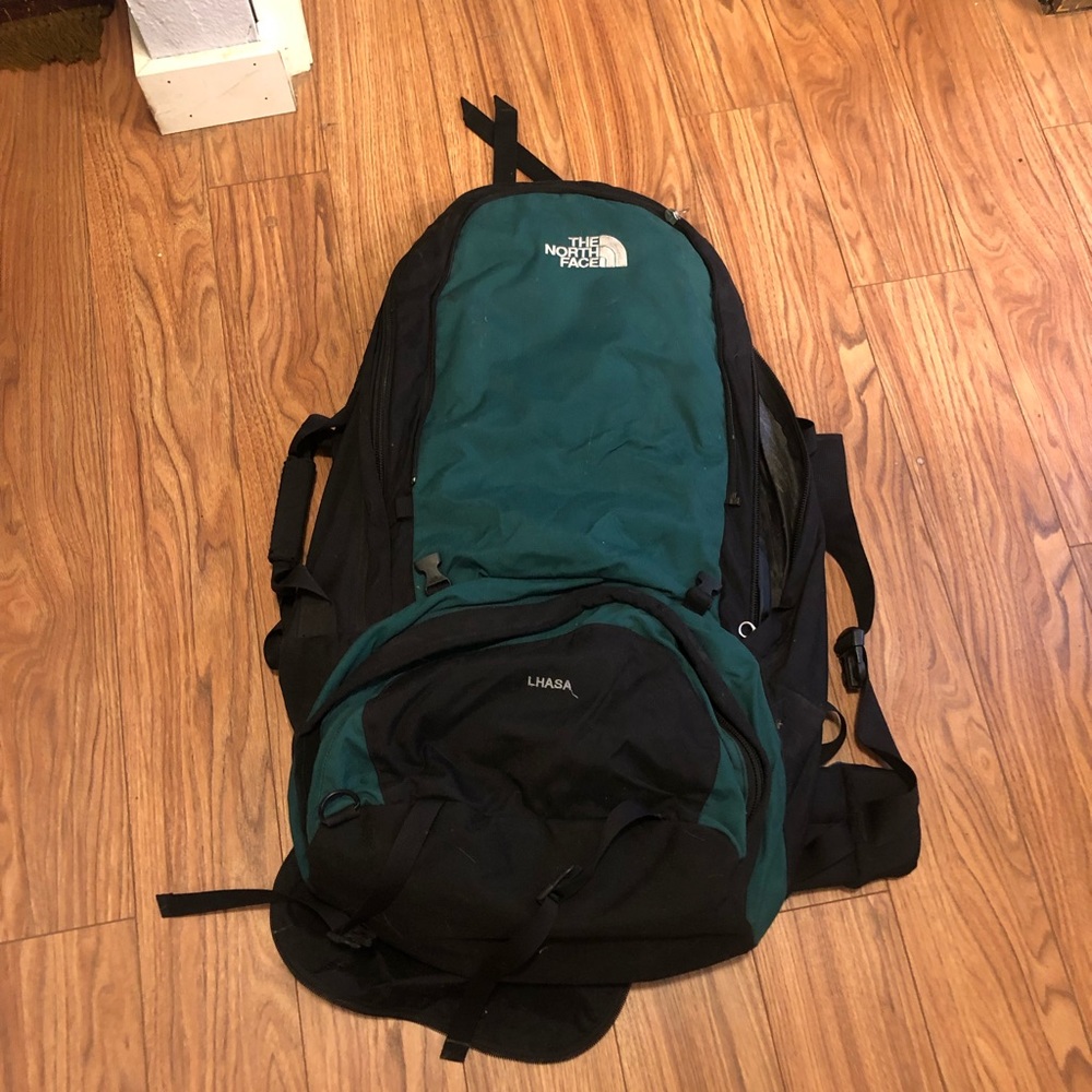 North Face Hiking Backpack Lhasa Convertible Bag